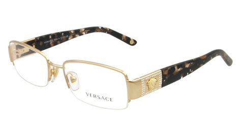 versace eyeglasses gold frame women's|18k gold glasses frames versace.